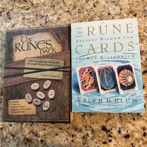 The Runes Pack with Stones and The Cards Book